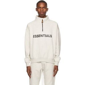 FOG Essentials Mock Neck Half-Zip Sweatshirt